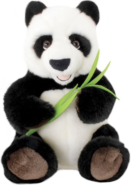 Animals Of The World Bambulu Oturan Panda Peluş 30 cm