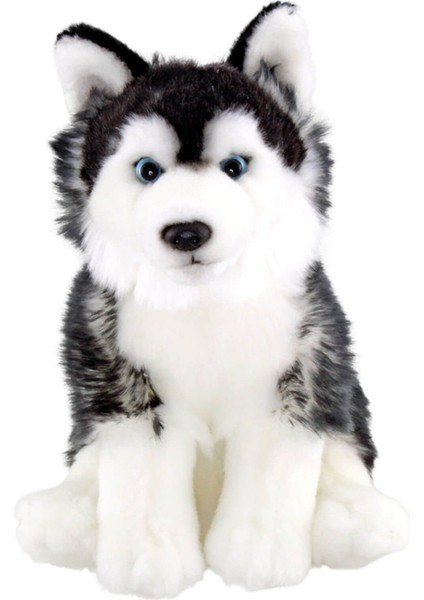 Animals Of The World 28CM Floppy Siyah Husky