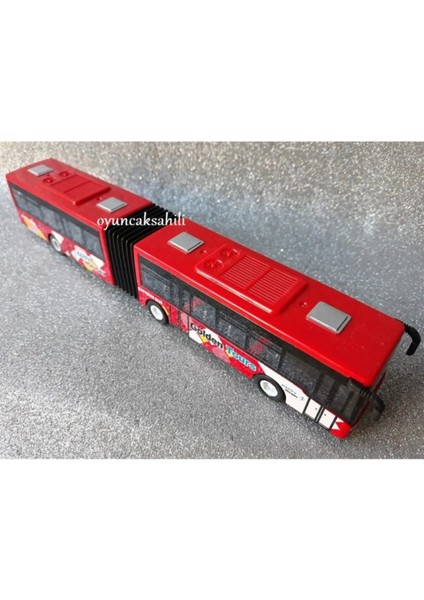 Otobüs Körüklü Oyuncak 22CM Yolcu Otobüsü Kırılmaz Metrobüs