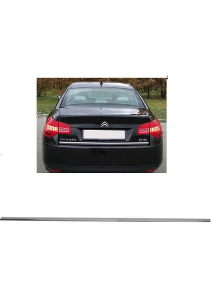 Citroen C5 Krom Bagaj Alt Çıta 2008 Üzeri Çelik