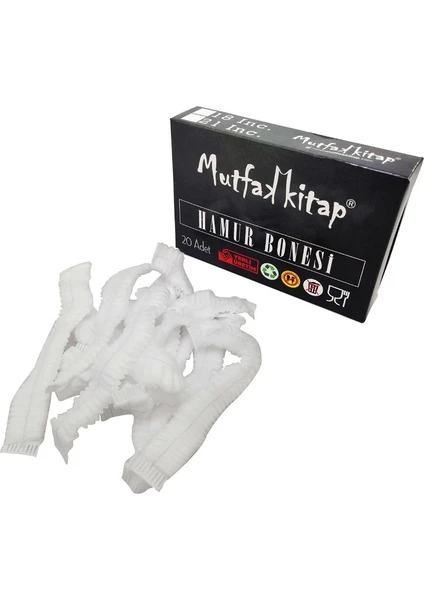 Mutfak Kitap Hamur Bonesi 20li Paket 21 İNÇ- Beyaz