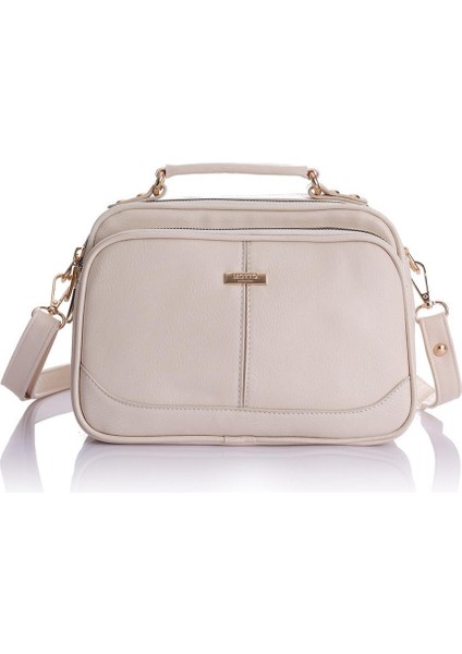 Özel Seri Limited Edt. Tutma Saplı Gözlü Şık Günlük Fermuarlı Mosca Kadın El Çantası ve Çarpaz Çanta