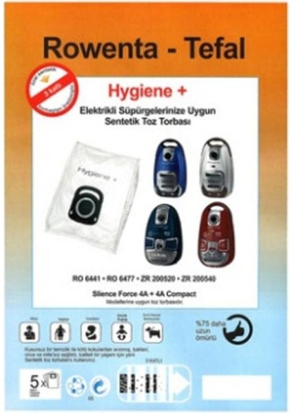Özel Üretim 10 Adet ZR200520-200540 Süpürge Toz Torbası Sıfır Düzeyinde 3 Kat Elyaf