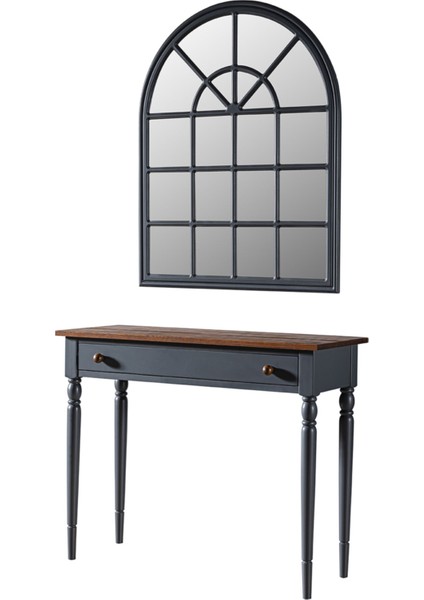 Marine Gri Masif Dresuar Ayna Takım indirimleri