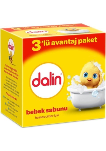 3'lü Sabun 3X100 gr