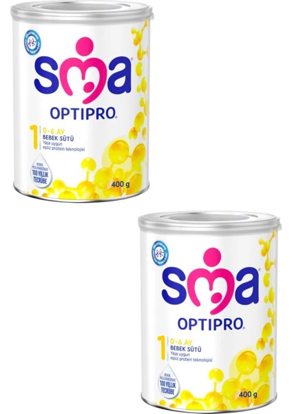 1 Bebek Sütü 400 gr 2'li Paket