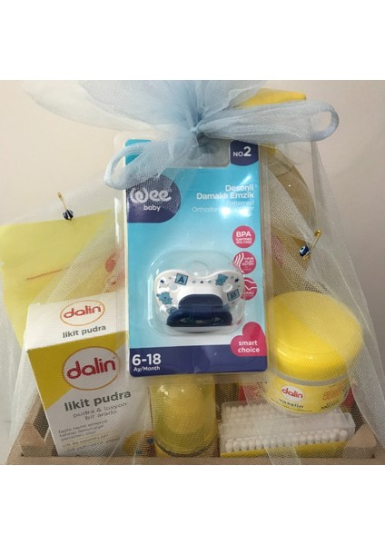 10'lu Erkek Bebek Bakım Seti (Kasalı) fiyatları