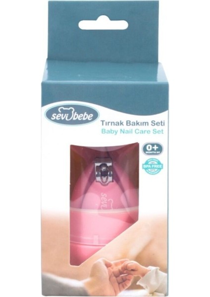 Sevi Bebe Naturel Fırça Tarak +Bebek Tırnak Bakım Seti