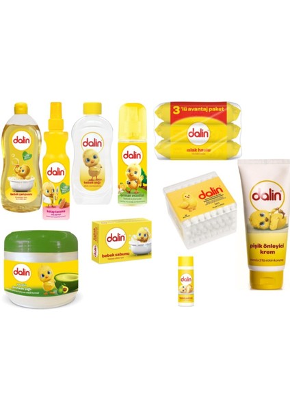 Bebek Bakım Seti 10 Parça