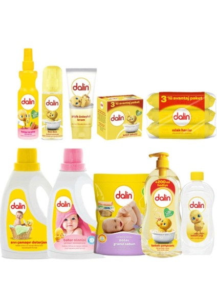 Bebek Bakım Seti 10 Parça