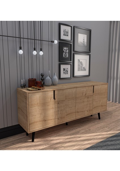 Latina Modern Konsol 180 cm Safir Meşe