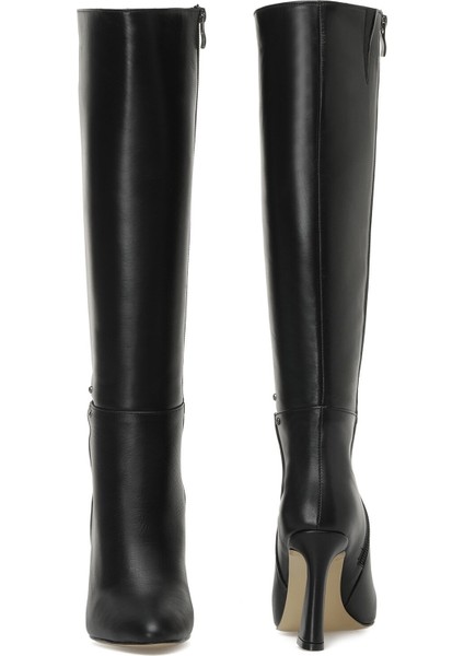 Dıon 2pr Siyah Kadın Topuklu Çizme indirimleri