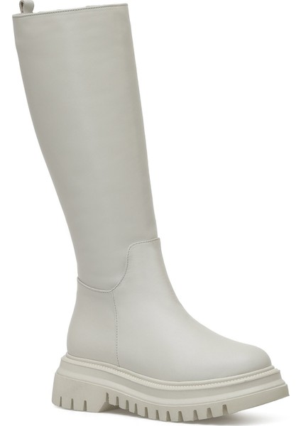 Stadıa 2pr Kırık Beyaz Kadın Çizme