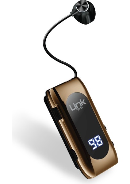 V80 Pro Bluetooth Kulaklık Ekranlı Makaralı Titreşimli