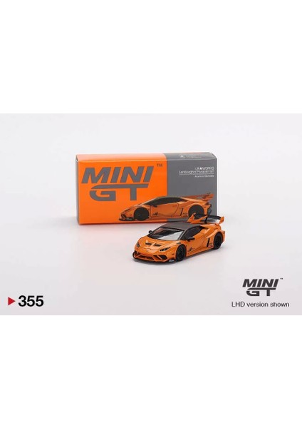 1:64 Lb Works Lamborghini Huracan Gt Arancio Borealis