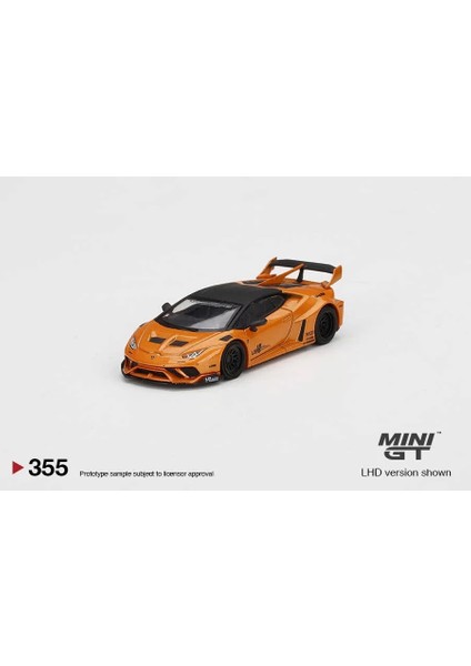 1:64 Lb Works Lamborghini Huracan Gt Arancio Borealis