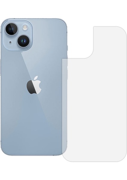 iPhone 14 Plus Arka Gövde Ekran Koruyucu Flexiglass Nano