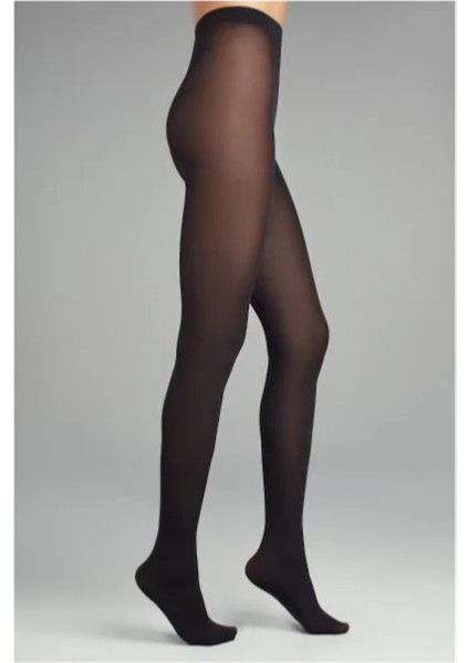 For You cc Penti Mikro 40 Den Orta Kalın Mat Siyah Külotlu Çorap