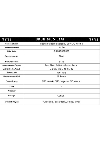 Yüksek Bel Içi Şardonlu En Boy Likralı Toparlayıcı Tayt Siyah fiyatları