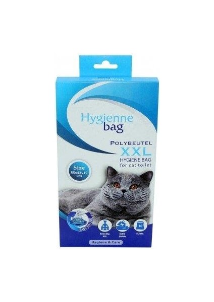 Cnc Pet Hygienne Bag Büyük Boy Kedi Kumu Torbası 10 Lu Xxl 55X43X12CM