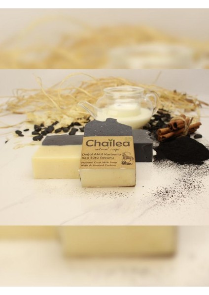 Doğal Aktif Karbonlu Keçi Sütü Sabunu 100 Gram fırsatları