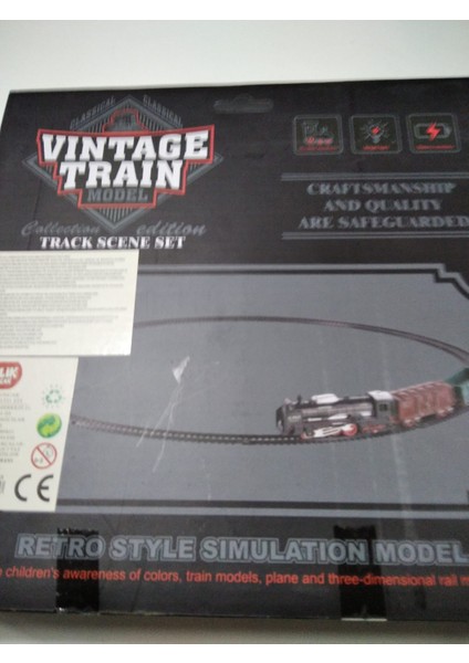 Kara Tren Raylı Oyuncak Tren fiyatları