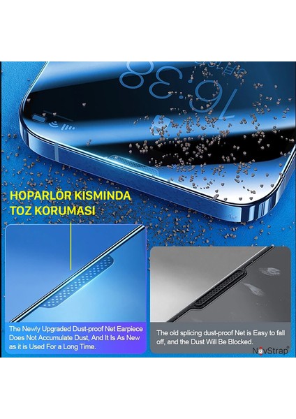 Apple iPhone 12 Pro Max Uyumlu Ekran Koruyucu Temperli Kırılmaz Cam Kolay Uygulama Aparatı