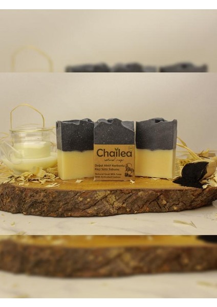 Doğal Aktif Karbonlu Keçi Sütü Sabunu 100 Gram modelleri