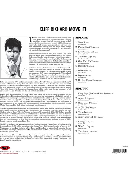 Cliff Richard Move It - Plak