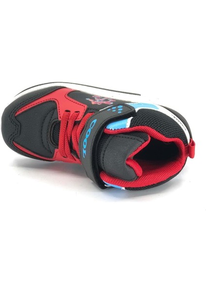 Işıklı Bilekli Çocuk Sneaker Siyah Tera modelleri