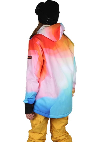 SS7915 Cool Teddy Kadın Kar ve Kayak Montu, Bayan Renkli Snowboard Montu fiyatları