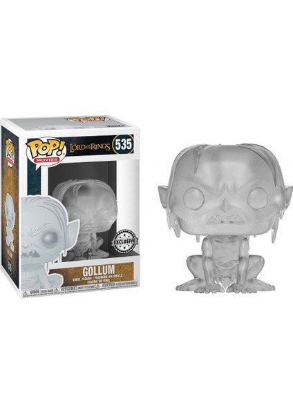 Pop The Lord Of The Rings Görünmez Gollum Exclusive Figür Limited Edition Lotr Hobbit