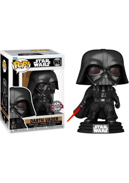 Pop Star Wars Obi Wan Kenobi Darth Vader Savaş Pozisyonunda Exclusive Figür Limited Edition