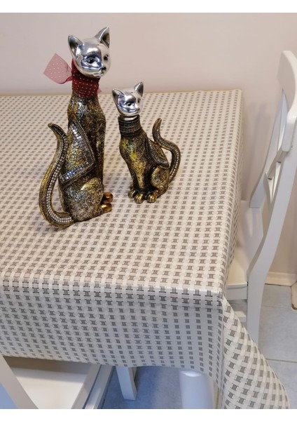 Gri Ithal Pvc Muşamba - Desenli Silinebilir Masa Örtüsü fiyatları