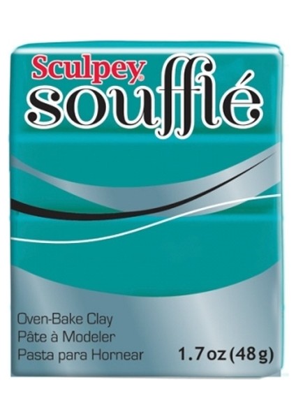 Souffle Polimer Kil 48 Gr. Turkuaz (Sea Glass)