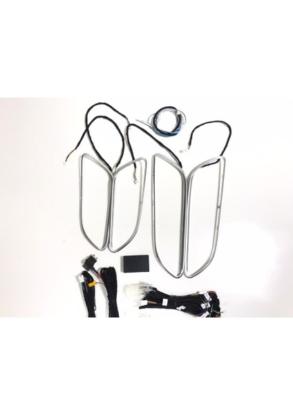 Mercedes W176 A & W117 Cla & Gla 64 Renk Ambıans Aydınlatma - Aplıkasyon Kontrollu modelleri