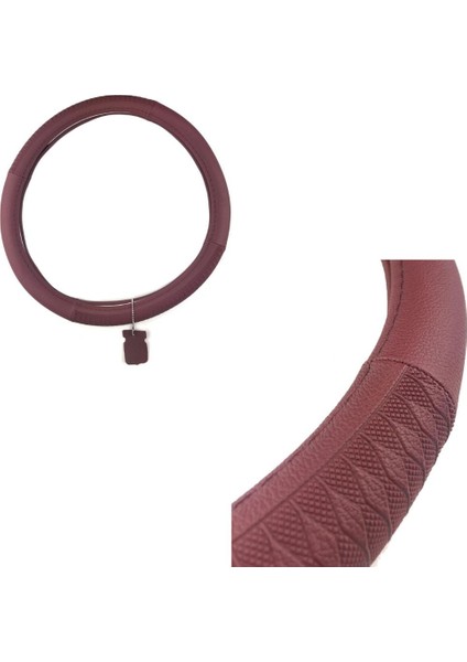 Direksiyon Kılıfı 38 cm Bordo / DIKI328-B fiyatları