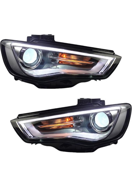 A3 2013-2016 Içın S3 Görünjüm LED Far