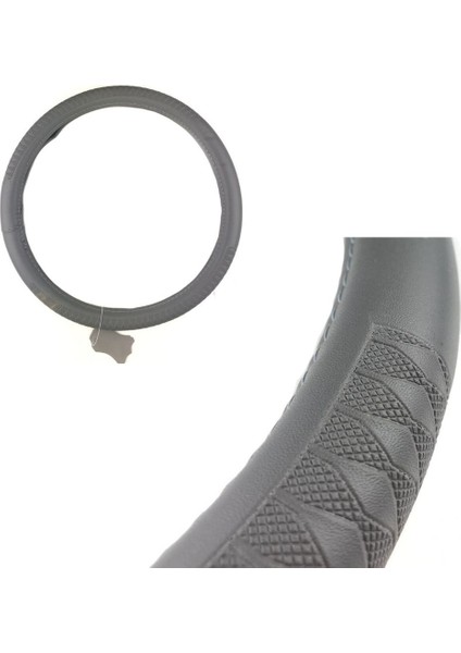 Direksiyon Kılıfı 38 cm Gri / DIKI328-G