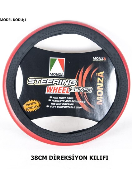 Monza Geçme Direksiyon Kılıfı (Renk Belirtiniz)