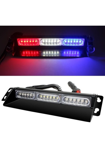 Çakar Lamba 13 Fonksiyonlu 18 LED 12V Kırmızı-Mavi-Beyaz / LAPA532 fiyatları