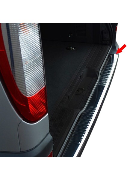 Mercedes Viano W639 Krom Arka Tampon Eşiği 2004-2014