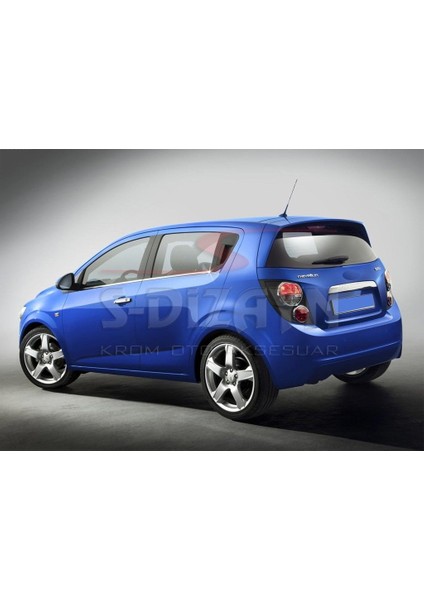 Chevrolet Aveo 2 Hb Krom Cam Çıtası 4 Prç 2012 Üzeri