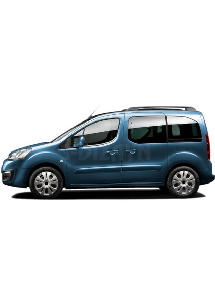 Citroen Berlingo Krom Cam Çıtası 2 Prç 2008-2018