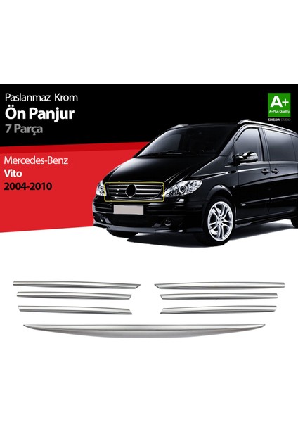 Mercedes Vito Krom Ön Panjur 7 Prç 2004-2010