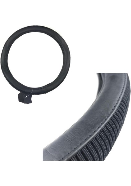 Direksiyon Kılıfı 38 cm Siyah / DIKI357-S