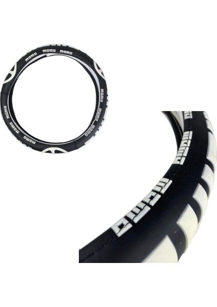 Direksiyon Kılıfı 38 cm Momo Dizayn Siyah/beyaz / DIKI362-SB fiyatları