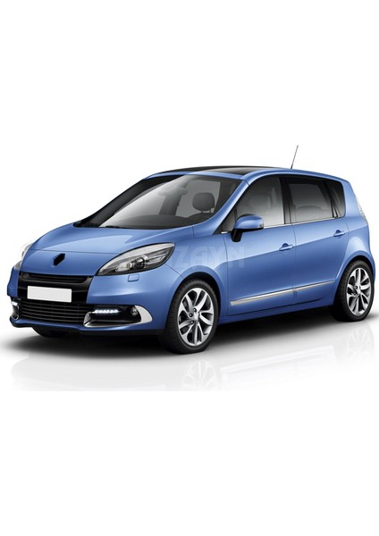 Renault Scenic 3 Krom Cam Çıtası 4 Prç 2009 Üzeri