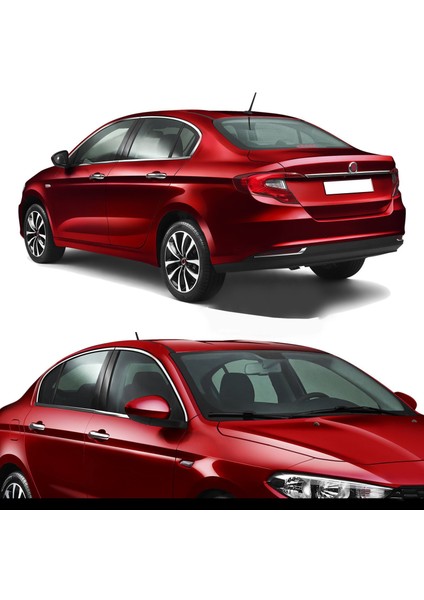 Fiat Egea Sd Krom Cam Çıtası 4 Prç. 2015 Üzeri modelleri