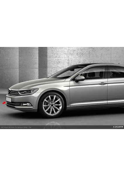 Volkswagen Passat B8 Krom Aksesuar Çıta Seti S Dizayn A+Kalite modelleri